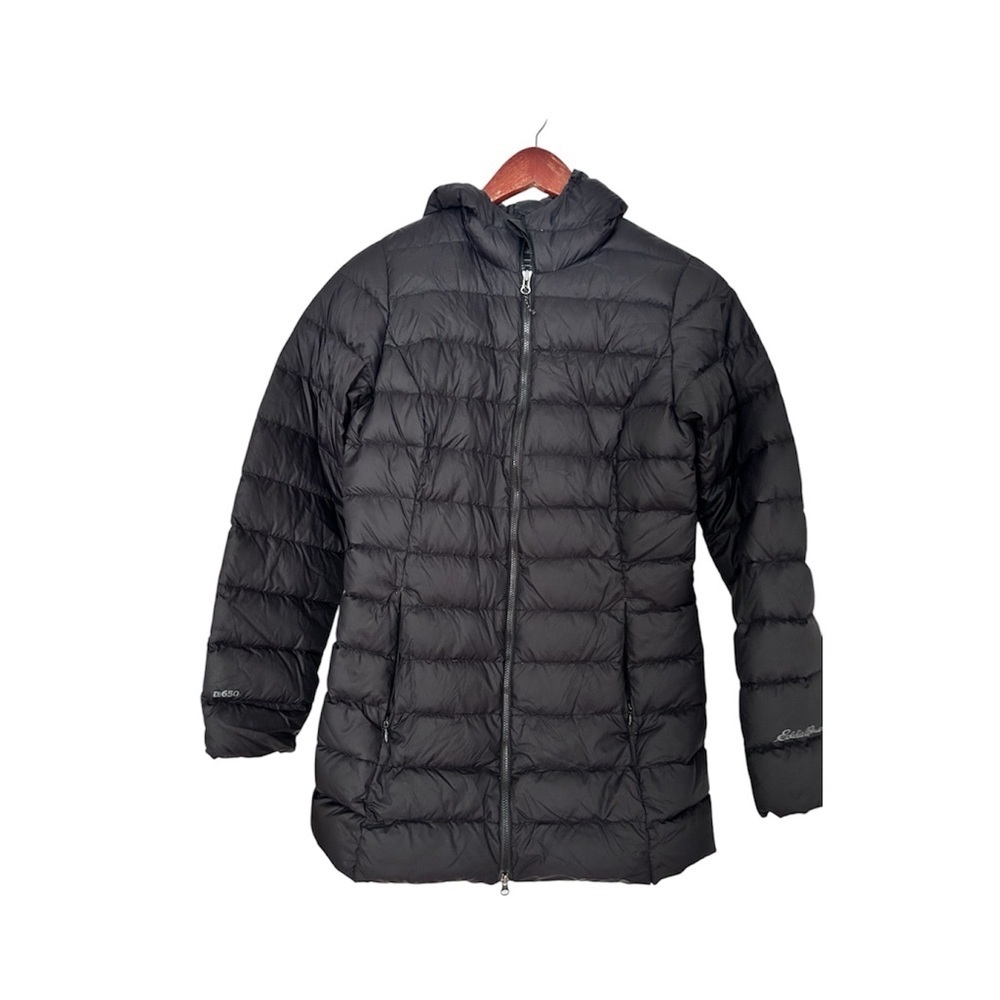 Eddie Bauer down puffer black puff parka
Insulated Jacket packable hood xs